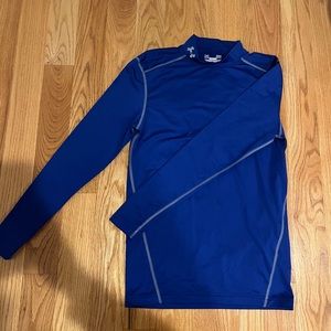 Royal Blue Under Armour Compression Turtle Neck